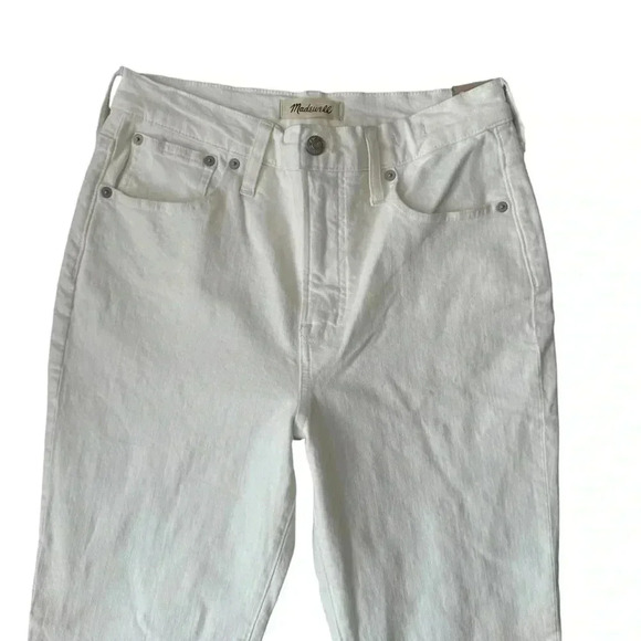 Madewell The Perfect Vintage Jean in Tile White - Picture 4 of 16